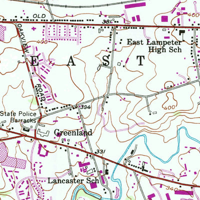 United States Geological Survey Leola, PA (1992, 24000-Scale) digital map