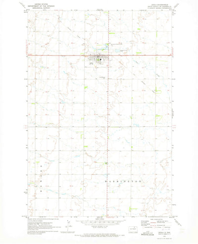 United States Geological Survey Leola, SD (1970, 24000-Scale) digital map