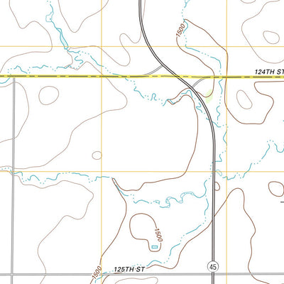 United States Geological Survey Leola SW, SD (2012, 24000-Scale) digital map