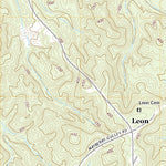 United States Geological Survey Leon, AL (2020, 24000-Scale) digital map