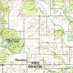 United States Geological Survey Leon, IA-MO (1981, 100000-Scale) digital map