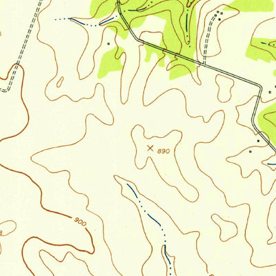 United States Geological Survey Leon Junction, TX (1947, 24000-Scale) digital map