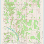 United States Geological Survey Leon North, OK-TX (1968, 24000-Scale) digital map