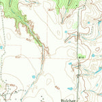 United States Geological Survey Leon South, OK-TX (1968, 24000-Scale) digital map