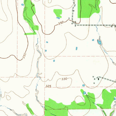 United States Geological Survey Leona SW, TX (1964, 24000-Scale) digital map