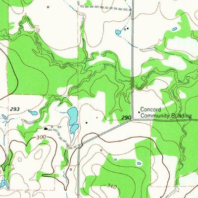 United States Geological Survey Leona SW, TX (1964, 24000-Scale) digital map
