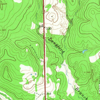 United States Geological Survey Leona, TX (1964, 24000-Scale) digital map