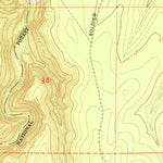 United States Geological Survey Leonard Canyon, AZ (1965, 24000-Scale) digital map