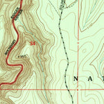 United States Geological Survey Leonard Canyon, AZ (1998, 24000-Scale) digital map