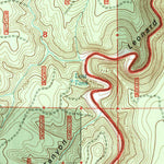 United States Geological Survey Leonard Canyon, AZ (1998, 24000-Scale) digital map