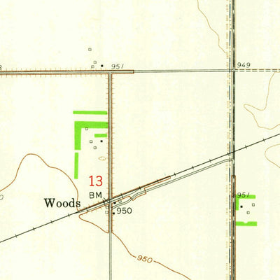 United States Geological Survey Leonard, ND (1959, 24000-Scale) digital map