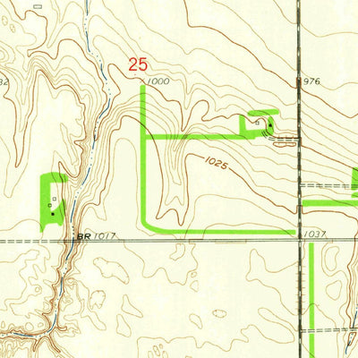 United States Geological Survey Leonard, ND (1959, 24000-Scale) digital map