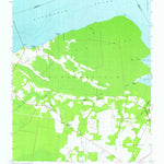 United States Geological Survey Leonards Point, NC (1954, 24000-Scale) digital map