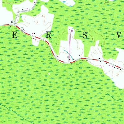 United States Geological Survey Leonards Point, NC (1954, 24000-Scale) digital map
