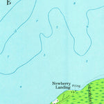 United States Geological Survey Leonards Point, NC (1954, 24000-Scale) digital map