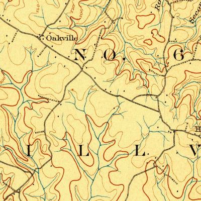 United States Geological Survey Leonardtown, MD (1901, 62500-Scale) digital map