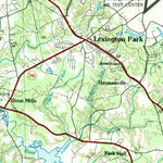 United States Geological Survey Leonardtown, MD-VA (1983, 100000-Scale) digital map