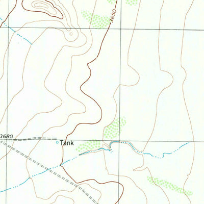 United States Geological Survey Leoncita Ranch, TX (1980, 24000-Scale) digital map