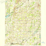 United States Geological Survey Leonidas, MI (1950, 62500-Scale) digital map