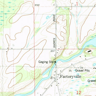 United States Geological Survey Leonidas, MI (1982, 24000-Scale) digital map
