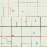 United States Geological Survey Leoti, KS (1985, 100000-Scale) digital map