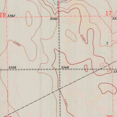 United States Geological Survey Leoti SW, KS (1970, 24000-Scale) digital map