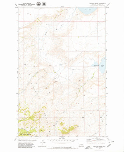 United States Geological Survey Lepleys Creek, MT (1979, 24000-Scale) digital map