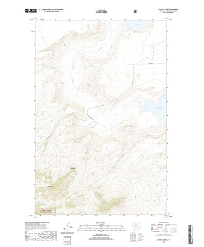 United States Geological Survey Lepleys Creek, MT (2020, 24000-Scale) digital map