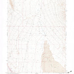 United States Geological Survey Leppy Peak NW, NV (1971, 24000-Scale) digital map