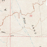 United States Geological Survey Leppy Peak NW, NV (1971, 24000-Scale) digital map