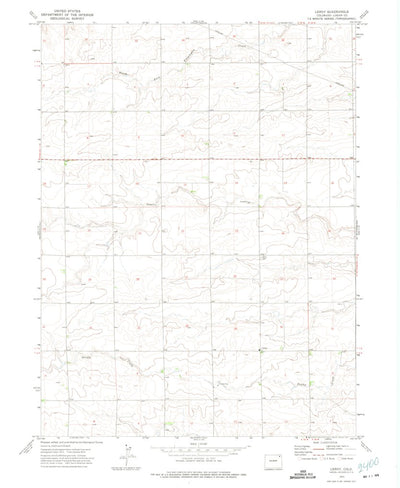 United States Geological Survey Leroy, CO (1972, 24000-Scale) digital map