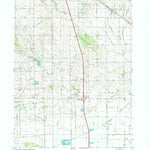 United States Geological Survey Leroy, IN (1992, 24000-Scale) digital map