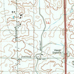 United States Geological Survey Leroy, IN (1992, 24000-Scale) digital map