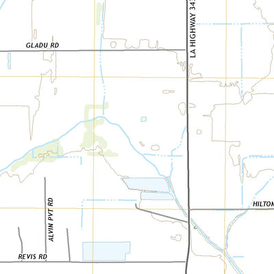 United States Geological Survey Leroy, LA (2020, 24000-Scale) digital map