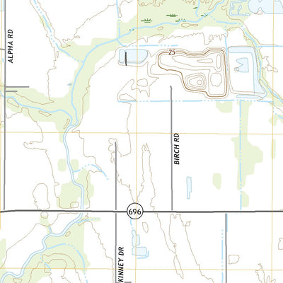 United States Geological Survey Leroy, LA (2020, 24000-Scale) digital map
