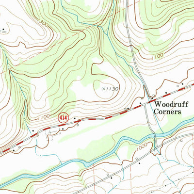 United States Geological Survey Leroy, PA (1969, 24000-Scale) digital map