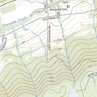 United States Geological Survey Leroy, PA (2023, 24000-Scale) digital map