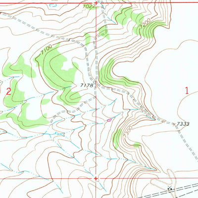 United States Geological Survey Leroy, WY (1965, 24000-Scale) digital map