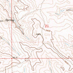 United States Geological Survey Leslie Creek, MT (1973, 24000-Scale) digital map