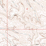 United States Geological Survey Leslie Creek, MT (1973, 24000-Scale) digital map