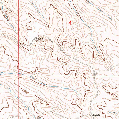 United States Geological Survey Leslie Creek, MT (1973, 24000-Scale) digital map