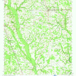 United States Geological Survey Leslie, GA (1956, 62500-Scale) digital map