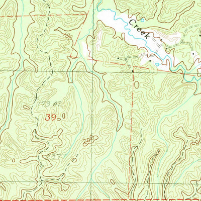 United States Geological Survey Lessley, MS (1988, 24000-Scale) digital map