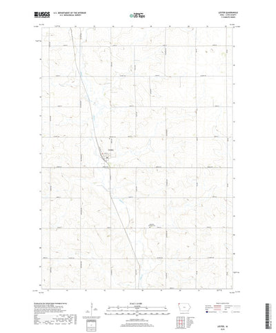 United States Geological Survey Lester, IA (2018, 24000-Scale) digital map