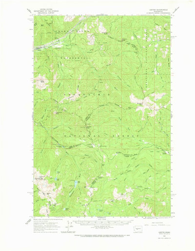 United States Geological Survey Lester, WA (1962, 62500-Scale) digital map