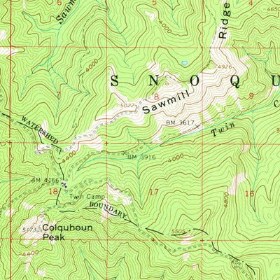 United States Geological Survey Lester, WA (1962, 62500-Scale) digital map