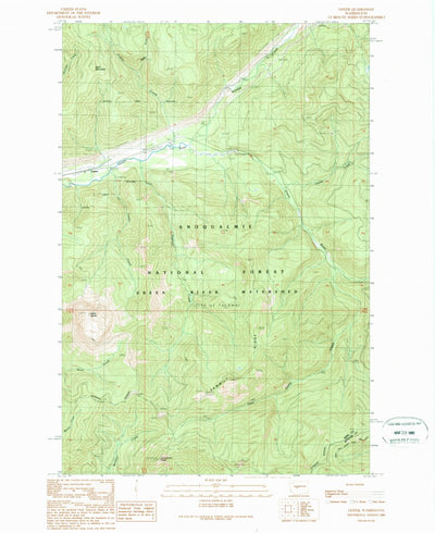 United States Geological Survey Lester, WA (1989, 24000-Scale) digital map