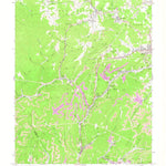 United States Geological Survey Lester, WV (1967, 24000-Scale) digital map
