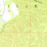 United States Geological Survey Lesterville, MO (1968, 24000-Scale) digital map