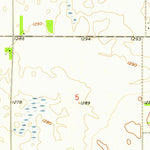 United States Geological Survey Letcher NE, SD (1957, 24000-Scale) digital map